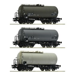 Set 3 vagones cisterna DRG 76015 Roco Escala H0
