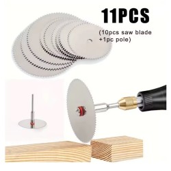 Juego de discos de corte de precisión para modelismo TLD011 MDT Models
