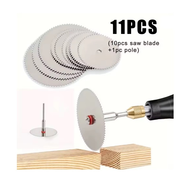 Juego de discos de corte de precisión para modelismo TLD011 MDT Models