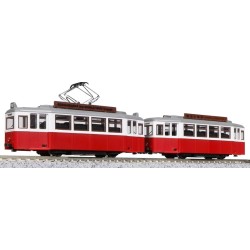 Tranvía clásico rojo K14-806-3 Kato Escala N
