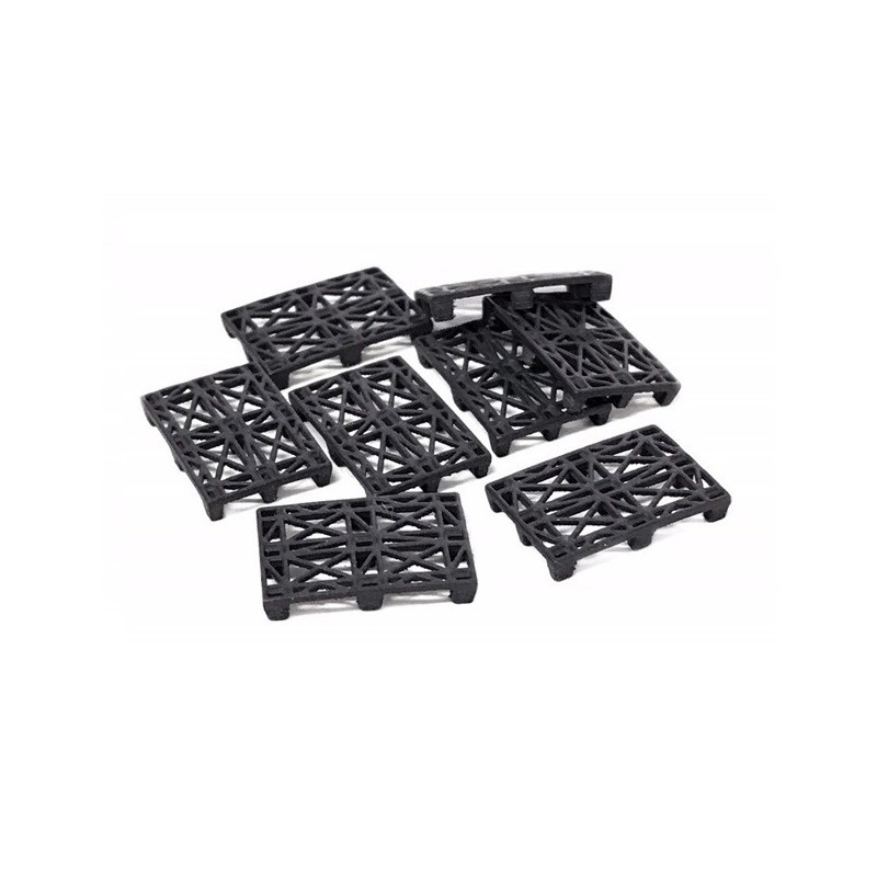 8 europalets de plástico 221071 87Train Escala H0