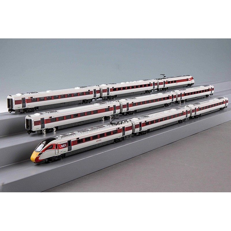 Tren de alta velocidad LNER Clase 800/1 AZUMA (set de 9) K10-1675 Kato Escala N