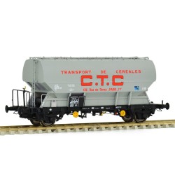 Vagón Tolva Tgpps "C.T.C" SNCF SUD933203 Sudexpress Escala H0
