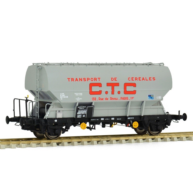 Vagón Tolva Tgpps "C.T.C" SNCF SUD933203 Sudexpress Escala H0