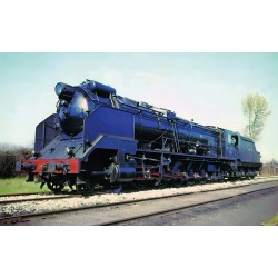 Locomotora de vapor 151F-3106 Santa-Fe RENFE, fuel HE2036 Electrotren Escala H0