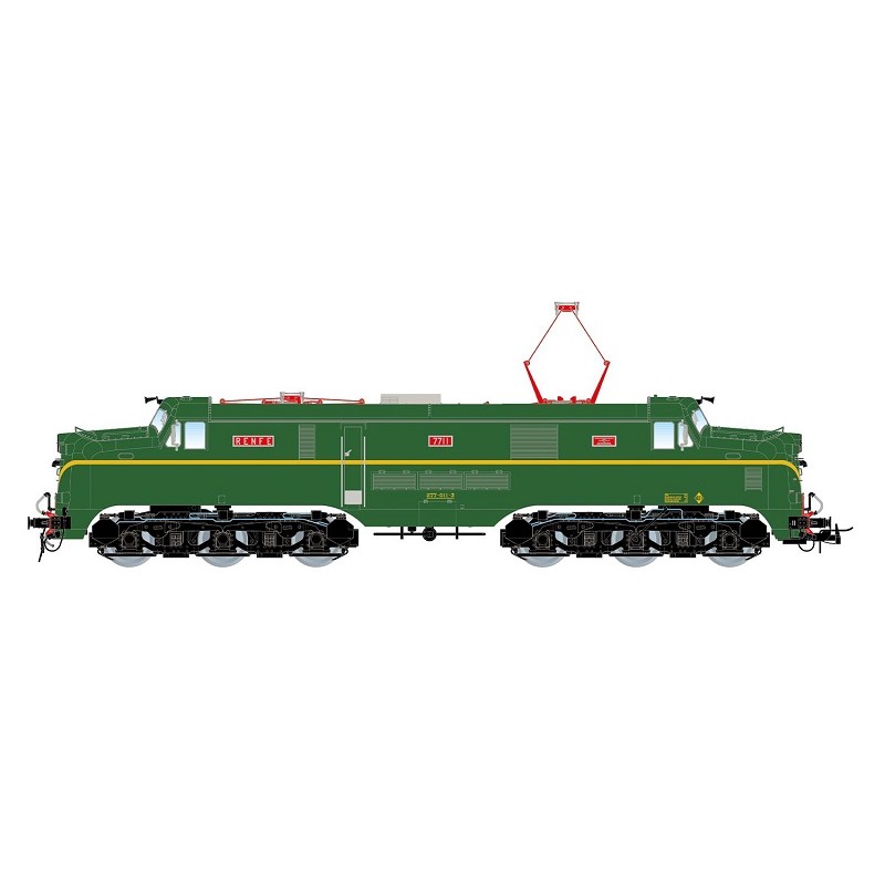 Locomotora eléctrica 277-011 RENFE HE2039 Electrotren Escala H0