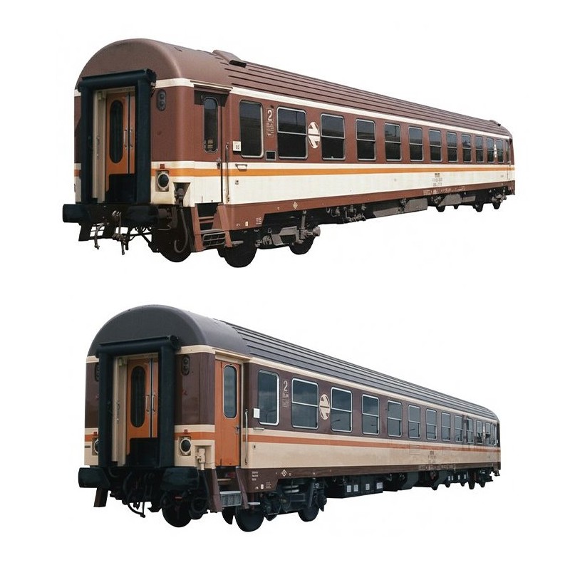 Set 2 coches Estrella Galicia RENFE HE4046 Electrotren Escala H0