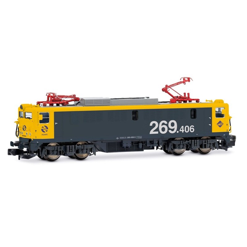 Locomotora eléctrica DCC Sonido 269-400 Largo Recorrido RENFE HN2676S Arnold Escala N