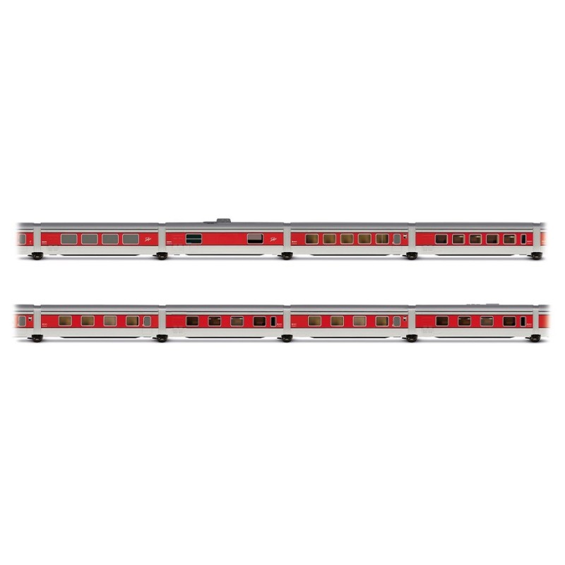 Set 8 coches adicionales Talgo III RD TEE Barcelona Talgo RENFE HN4513 Arnold Escala N