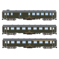 Set 3 coches 5000 con luz RENFE HN4514 Arnold Escala N