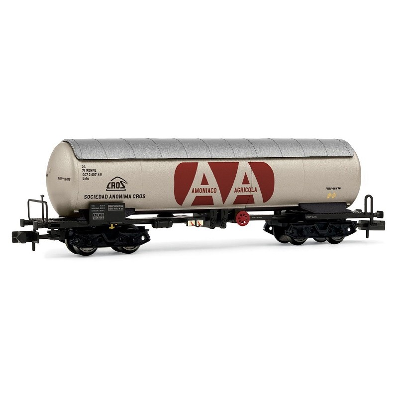 Vagón cisterna Amoniaco Anhidro RENFE HN6722 Arnold Escala N