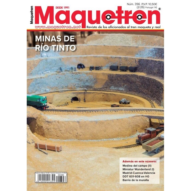 Revista Maquetren, mes de febrero 2026, nº 396