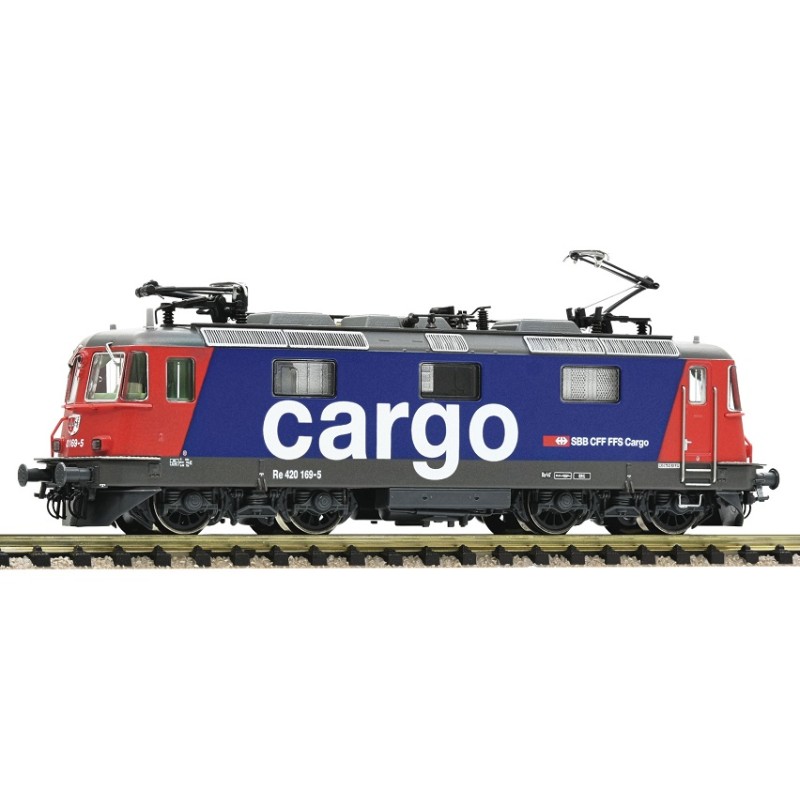 Locomotora eléctrica DCC Sonido 420 169-5, SBB Cargo 732476 Fleischmann Escala N
