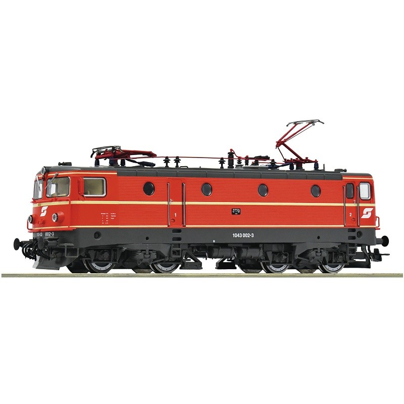 Locomotora eléctrica 1043 002-3, ÖBB 7500072 Roco Escala H0