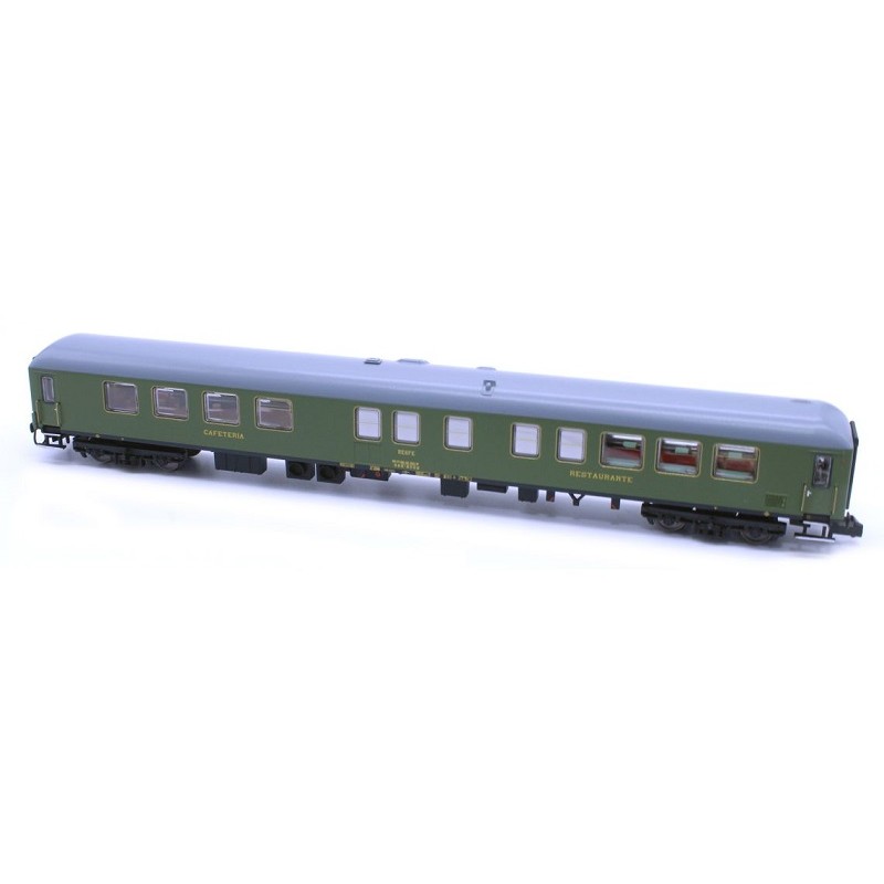 Coche Restaurante RRR-8002 Renfe Verde UIC N50782 MfTrain Escala N