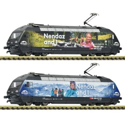 Locomotora eléctrica DCC Sonido 460 078-9 “Nendaz”, SBB 7570053 Fleischmann Escala N