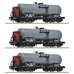 Set 3 vagones cisterna DRG 6600062 Roco Escala H0