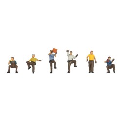 Figuras de Techadores Trabajando 15049 NOCH Escala H0