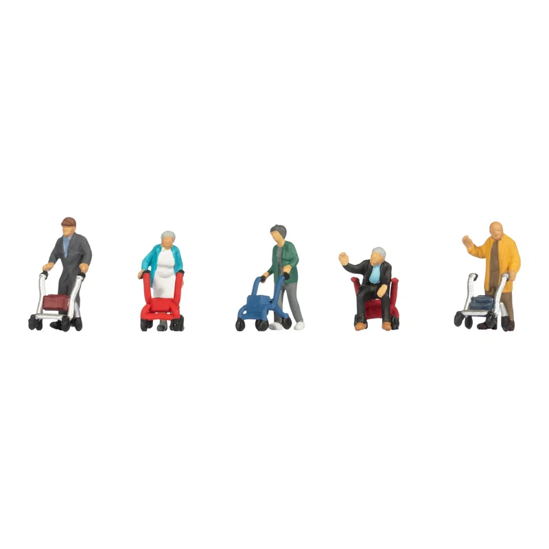 Figuras de Personas Mayores con Andadores 15549 NOCH Escala H0