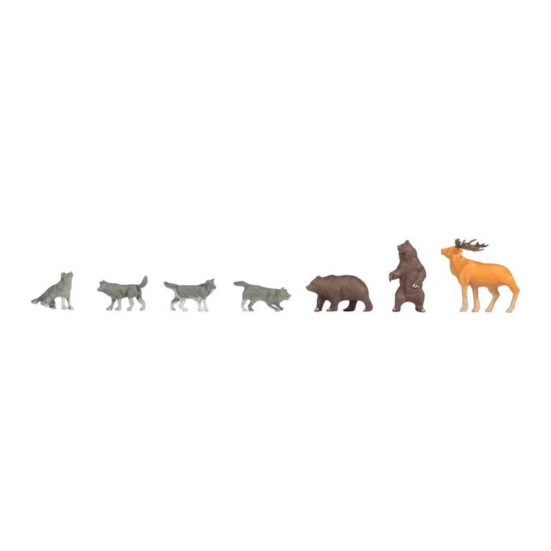 Figuras de Osos y Lobos 36746 NOCH Escala N