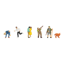 Figuras de Personas en el Bosque 36883 NOCH Escala N