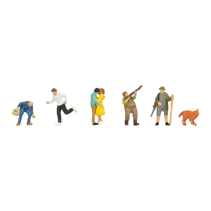 Figuras de Personas en el Bosque 36883 NOCH Escala N
