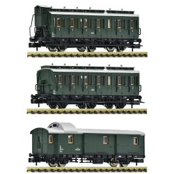 Set de 3 Coches de Pasajeros de la ÖBB 6260055 Fleischmann Escala N