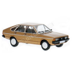 Coche miniatura Volkswagen Passat B1 de 1977 color bronce metalizado escala H0 1:87 de Brekina PCX87 referencia PCX870783