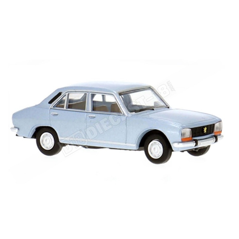 Peugeot 504 1968 Azul Claro Brekina 29121 Escala H0 1:87