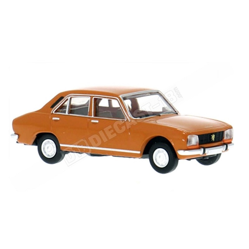 Peugeot 504 1968 Naranja Oscuro Brekina 29122 Escala H0 1:87