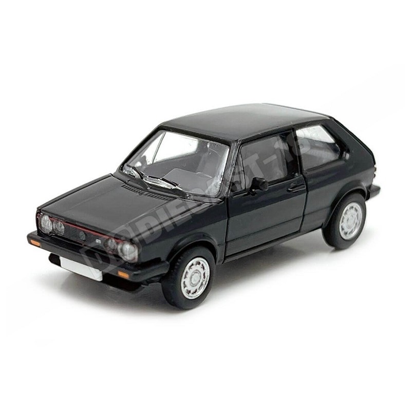 Volkswagen Golf I GTI Pirelli 1980 Negro Brekina PCX870527 Escala H0 1:87