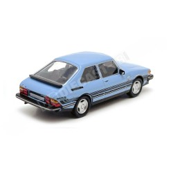 Vista trasera Saab 900 Turbo 1986 Azul Claro Brekina PCX870650 Escala H0 1:87