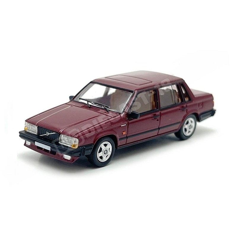 Volvo 740 1984 Rojo Oscuro Brekina PCX870663 Escala H0 1:87