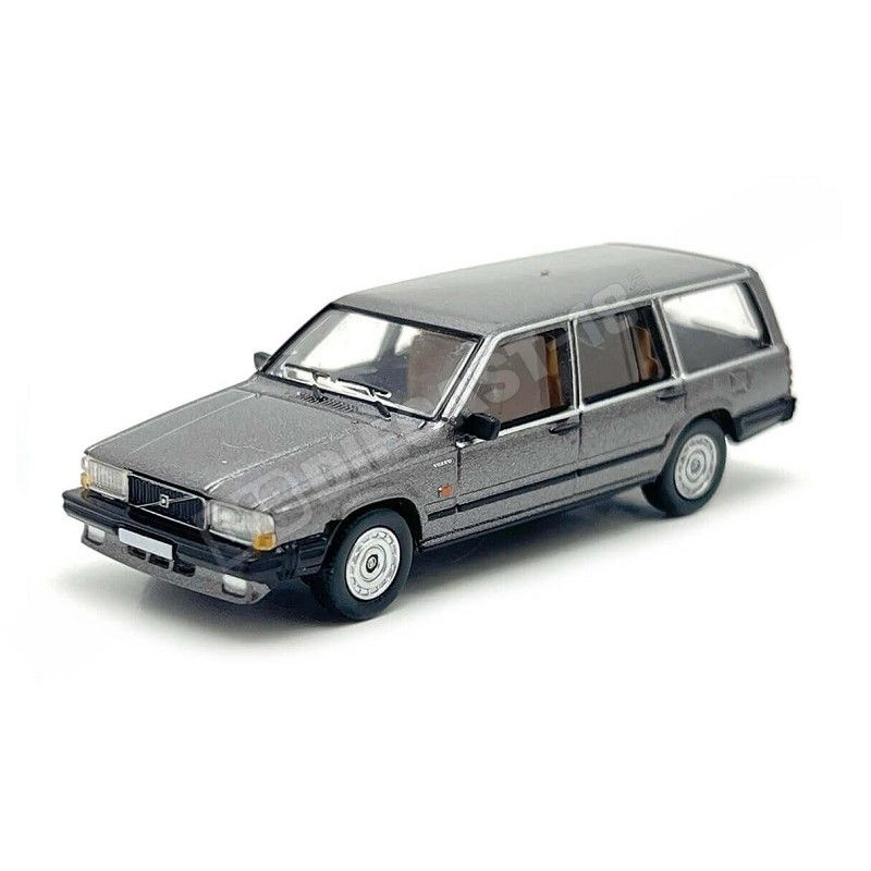 Volvo 740 Kombi 1985 Gris Oscuro Brekina PCX870665 Escala H0 1:87