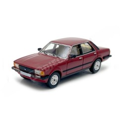 Coche miniatura Ford Taunus TC3 de 1979 color rojo oscuro escala H0 1:87 de Brekina PCX87 referencia PCX870696