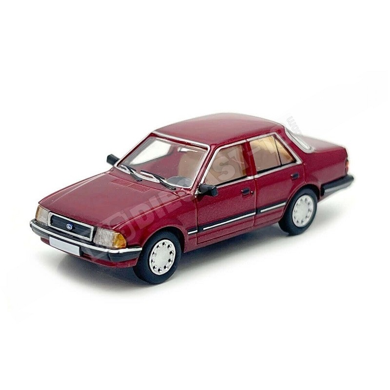 Ford Orion MK I 1984 Rojo Oscuro Brekina PCX870726 Escala H0 1:87