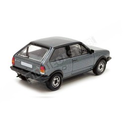 Parte tarsera Coche miniatura Volkswagen Polo II Coupe de 1985 color gris escala H0 1:87 de Brekina PCX87 referencia PCX870201