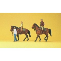 Montando a caballo 10501 PREISER Escala H0