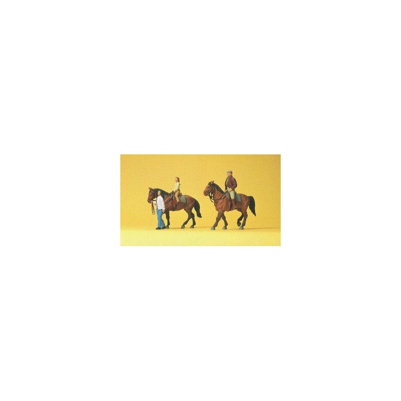 Montando a caballo 10501 PREISER Escala H0
