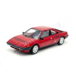 Coche deportivo miniatura Ferrari Mondial de 1980 color rojo escala H0 1:87 de Brekina PCX87 referencia PCX870140
