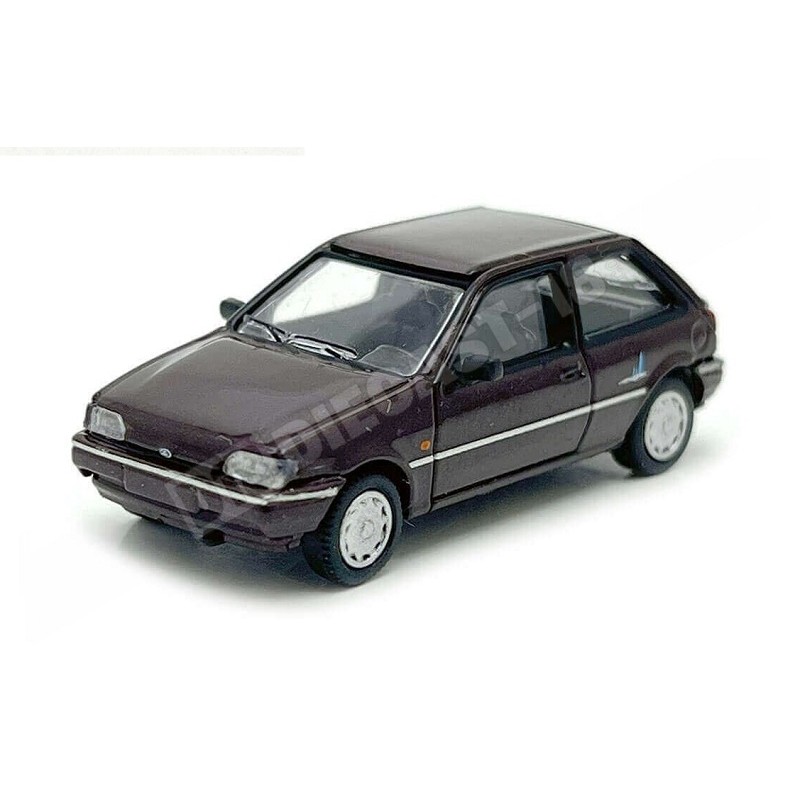 Ford Fiesta MK III Chianti 1993 Violeta Oscuro Brekina PCX870463 Escala H0 1:87