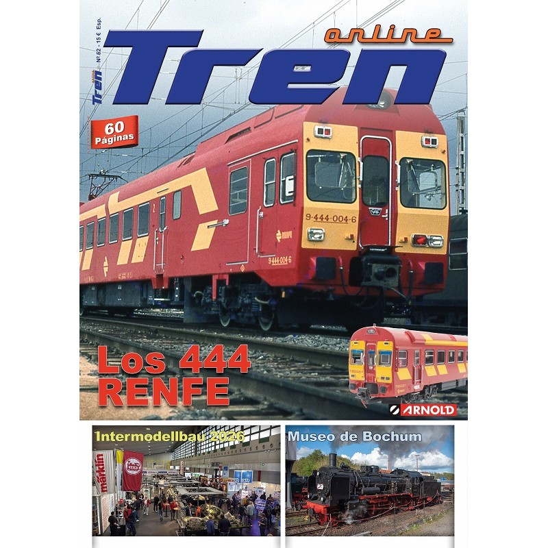 Revista Tren Nº 62 Especial 444 Renfe - Papel