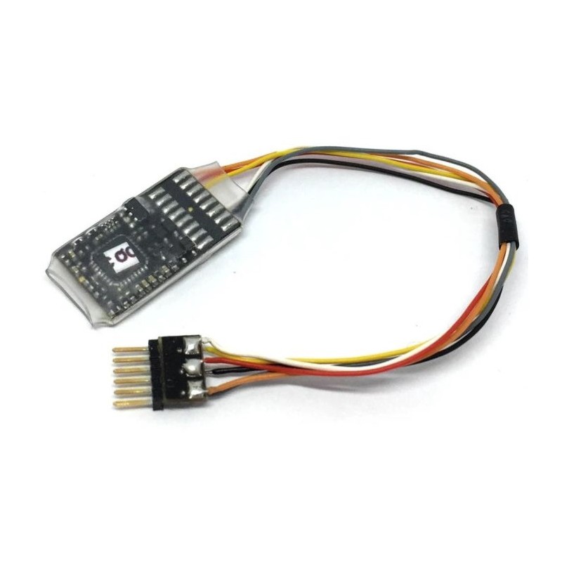 Decoder Digital Tom Lokommander II Micro NEM651 6 Pines con Cables – Train-O-Matic 02010222
