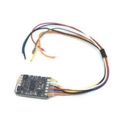 Decoder digital de locomotora Tom Lokommander II Micro con mazo de 7 cables sueltos Train-O-Matic referencia 02010223