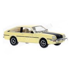 Coche miniatura Opel Manta B CC amarillo escala H0 1:87 PCX87