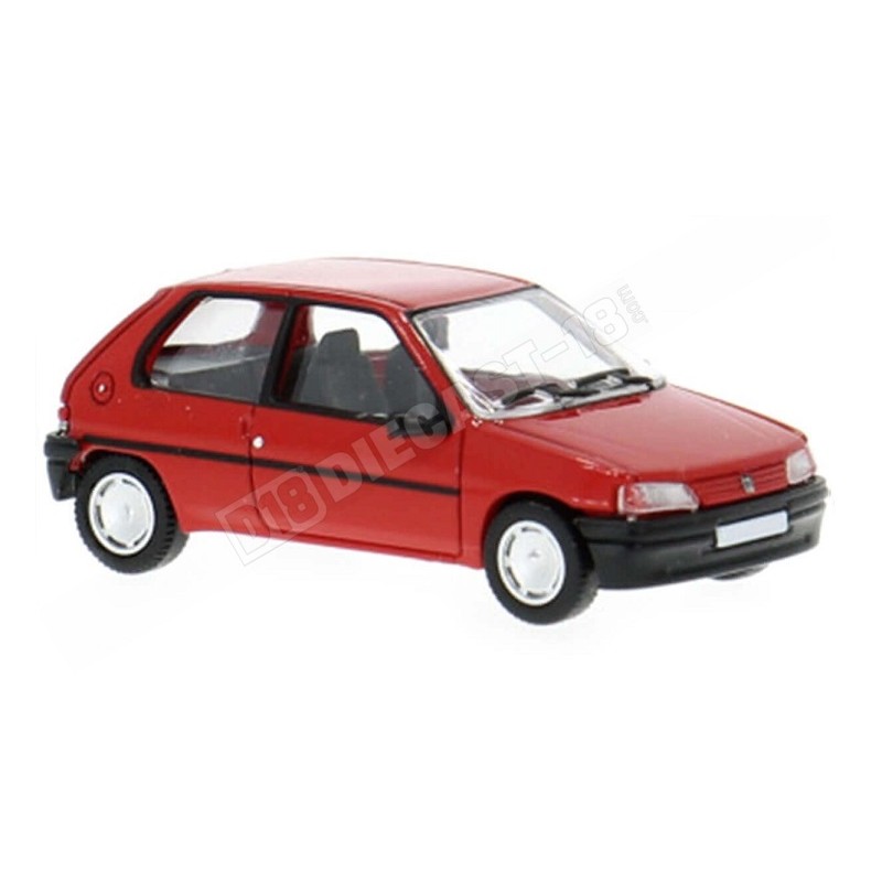Peugeot 106 1991 Rojo Brekina PCX870748 Escala H0 1:87