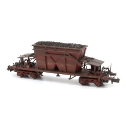 Vagón tolva TT9 envejecida MFTrain escala N
