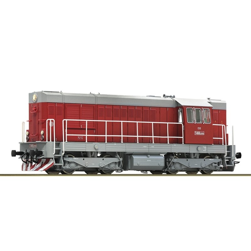 Locomotora T 466.2050 CSD DCC Sonido Roco 7310003 H0
