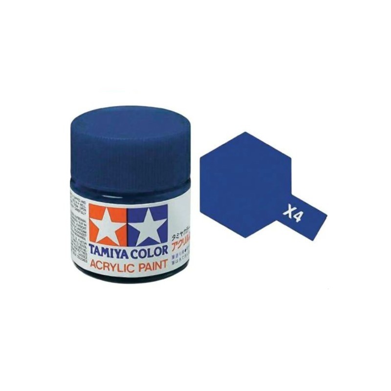 Pintura Acrílica X-4 Azul Tamiya 10ml