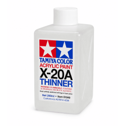 Disolvente Tamiya X-20A 250 ml